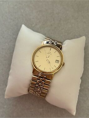 Classic Vintage Omega 10K Gold Plated Watch 32mm